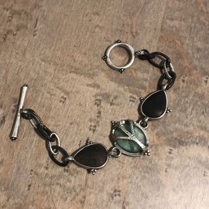 Fun and funky peace sign bracelet